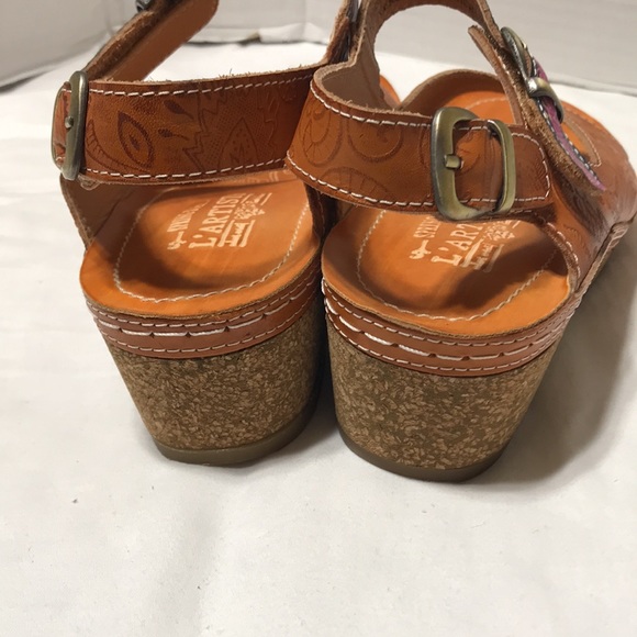 Spring Step L’ARTISTE cock wedge. EUC - Picture 3 of 7